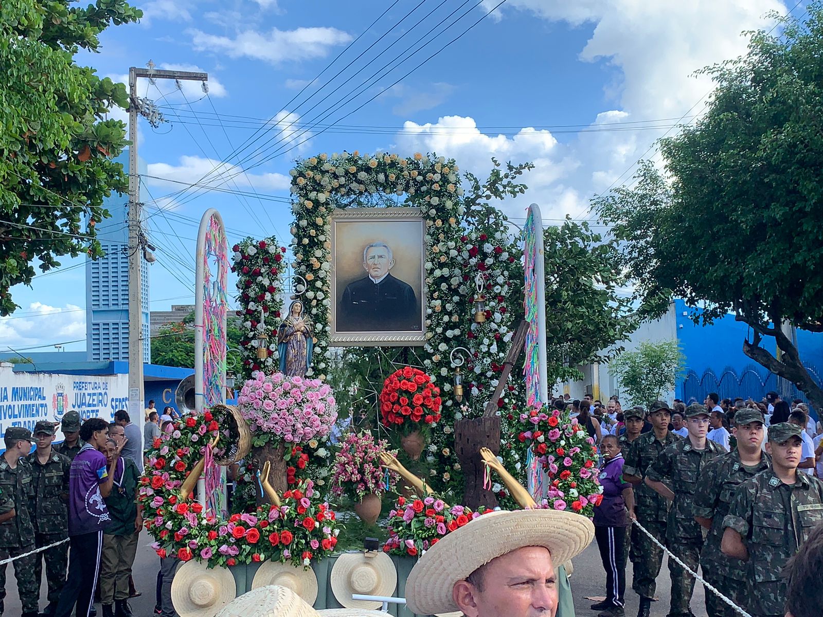 Homenagens ao Padre Cícero.